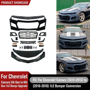 Kit Carrozzeria Paraurti Anteriore Stile ZL1 1LE per Chevrolet Camaro 2010-2015, Kit di Conversione da 5a a 6a Generazione - Product Image 2