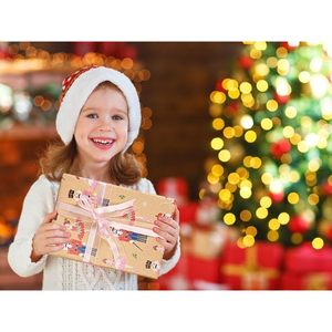 Papier d'emballage de Noël Burymento, design Casse-Noisette, en papier kraft, 17 pouces x 32,8 pieds, mini rouleau pour emballer les cadeaux de Noël - Product Image 5