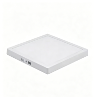 Lampu Plafon LED Modern IP44 untuk Rumah Tangga, Lampu Downlight Persegi 9w 12w 18w 24w, Lampu Panel Dalam Ruangan Tanpa Kedip