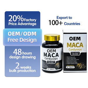 Navios em 2 Dias OEM MACA <span class=keywords><strong>Tablets</strong></span> <span class=keywords><strong>Cordyceps</strong></span> Comprimidos Butt Booster Bunda Alargamento Comprimidos de Ganho de Peso para Homens - Product Image 1