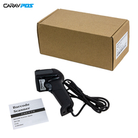 Lector de Códigos de Barras COMS 2D con Cable, Escáner USB Portátil, Escáner de Códigos QR para Supermercado, Precio de Fábrica