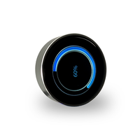 Pomo de Cambio de Marchas Personalizado Wisecoco con Pantalla TTL, Solución de Puerto Serial, Pantalla AMOLED HMI de 1.43 Pulgadas, Codificador, Perilla Giratoria, Pantalla OLED