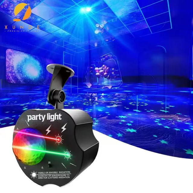 Mini Laser Stage Magic Ball Light with Strobe Effect for KTV Bars Parties Nightclubs 5V Input
