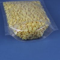 Sac scellé épaissi de haute qualité pour les collations de fruits secs noix sacs auto-scellants et autoportants transparents