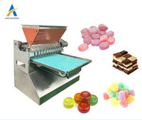 Machine de fabrication automatique de 10 buses de dépôt de fudge au chocolat pour déposer le sirop verser la gelée bonbons mous/durs