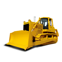 Bulldozer à chenilles de qualité militaire 160 CV, moteur haute traction, châssis ROPS de protection, capacité de bulldozing de 4,5 m, haute performance opérationnelle