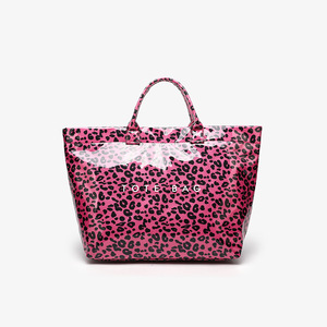 Borsa Tote Trendy in Pelle PVC Impermeabile con Stampa Camouflage e Leopardata, Grande Capacità, Borsa Casual per Donne, per Shopping Quotidiano - Product Image 5