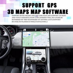 Autoradio Android 12 de 13,6 pouces pour Land Rover Sport L494 2013-2017, écran tactile incurvé, navigation GPS, lecteur multimédia stéréo - Product Image 5