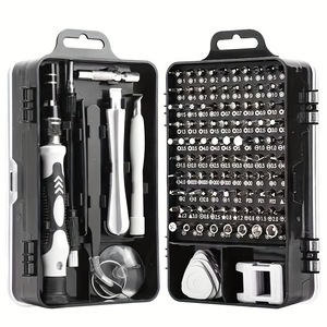 Juego <span class=keywords><strong>de</strong></span> Destornilladores <span class=keywords><strong>de</strong></span> Precisión 115 en 1 con Kit <span class=keywords><strong>de</strong></span> <span class=keywords><strong>Herramientas</strong></span> <span class=keywords><strong>de</strong></span> Reparación <span class=keywords><strong>Profesional</strong></span> Magnético, Estuche Rígido, Compatible con iPhone, PC, Relojes y Gafas - Product Image 6