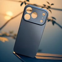 Coque de téléphone portable ultra-fine en PP pour iPhone 18 17 16 15 14 13 12 Pro Max, finition mate givrée, légère et mince
