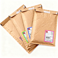 Sobre de papel Kraft biodegradable impreso personalizado, bolsa de archivo de documentos con logotipo