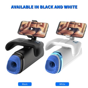 Automatic Male Stroker with 7 Thrusting and 7 Vibrating Modes Game Cup Masturbator with <strong>Handy</strong> Handles and Phone <strong>Holder</strong> for Men - Product Image 3