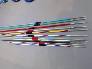 Competencia <span class=keywords><strong>profesional</strong></span> de pista y campo de China, competición de aleación de aluminio IAAF y jabalinas de entrenamiento - Product Image 2