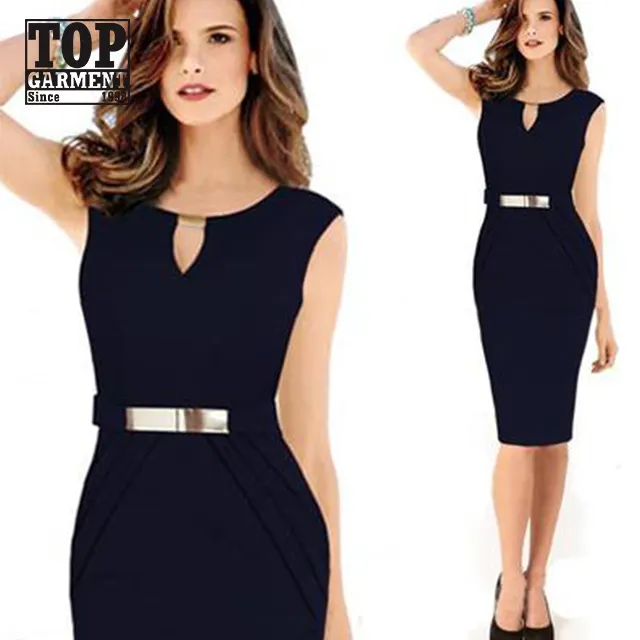 2021 Business Casual Female Formal Wear Elegant Casual Office Dress urban clothing