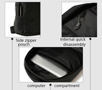 Mochila para Portátil de Gran Capacidad para Hombre, Material Oxford Impermeable, Mochilas Escolares, Mochila de Viaje para Computadora