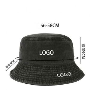 Custom Logo New Fashion Summer Outdoor Sports Cowboy Bucket Hat <b>Sunscreen</b> Fisherman Caps Bucket Hats - Product Image 4
