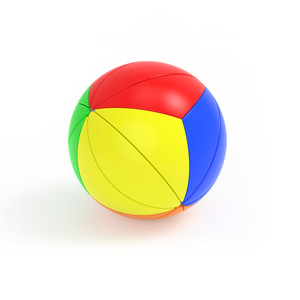 Yj Maple Leaf Ball Cube 3x3, rompecabezas esférico, juguete educativo para niños y adolescentes - Product Image 4