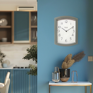 ساعة حائط عتيقة مستطيلة الشكل مقاس 10 بوصة للمدخل مصنوعة من الكوارتز تُباع بالجملة - Product Image 3