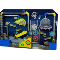 Jeu de tubes éducatifs multisensoriels STEM, mousse écologique et sûre pour centre commercial, maternelle, certifié CE EN1176, mur interactif à balles
