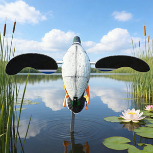 DaQin Appâts de chasse électriques motorisés à ailes rotatives pour oies, en plastique léger, modèle 20260119 - Product Image 3
