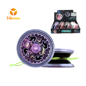 โยโย่ไฟ LED คุณภาพสูง ขายส่ง ของเล่นโยโย่โลหะผสมเรืองแสงหลากสีสัน - Product Image 1