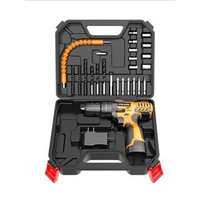 Nouvelle maison électrique perceuse à main ensemble multi-fonction électricien menuiserie voiture matériel outils dans la boîte à outils combinaison