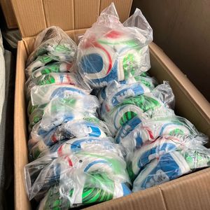 ลูกฟุต<span class=keywords><strong>บอล</strong></span>หนัง PU <span class=keywords><strong>ค</strong></span>ุณภาพพรีเมียม เย็บติดด้วยความร้อน ขนาด 5 สำหรับการแข่งขันอย่างเป็นทางการ ยี่ห้อ JINFAR เป็นมิตรกับสิ่งแวดล้อม ทนทาน ไส้บอลบิวทิล น้ำหนัก 0.41-0.44 กก. - Product Image 1