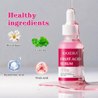 Fruitzuur Serum Hyaluronzuur Vitamine C Beautyverzorging Gezichtsverheldering Versterkt de huidbarrière Gezichtserum