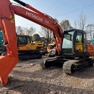 Exclusive Offer Used HITACHI EX120 Second Hand <b>Construction</b> 10 Ton Heavy <b>Machine</b> <b>Engineering</b> Digger with PLC Gearbox Pump China - Product Image 5