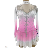 Robe de patinage artistique personnalisée de haute qualité fabricant d'usine filles ados compétition de patinage sur glace costume de danse adultes enfants