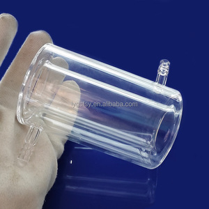 Cốc thủy tinh thạch anh có vỏ bọc chịu nhiệt độ cao và chống ăn mòn dùng cho thí nghiệm hóa học - Product Image 2