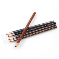 Crayon à sourcils en bois Pmu Brow de Microblading de marque privée imperméable pour le maquillage permanent des sourcils