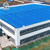 Entrepôt préfabriqué en structure acier à construction rapide ISO 9001, bâtiment de stockage avec support technique complet, construction en 30 jours, CE