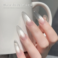 XEIJAYI nouvelle longue durée 15mlUV Gel vernis à ongles colle pour les yeux de chat incolore eau Toot glace cristal colle pour les yeux de chat