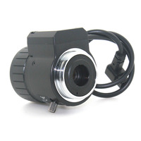 HD 3.0 mégapixels Auto Iris Varifocal IR métal CS lentille 3MP 2.8-12mm CCTV LensF1.4 pour caméras de sécurité accessoires de Surveillance