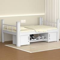 Meubles de chambre à coucher Lits superposés avec bureau Met Bureau Letto A Castello Lits superposés en métal pour enfants