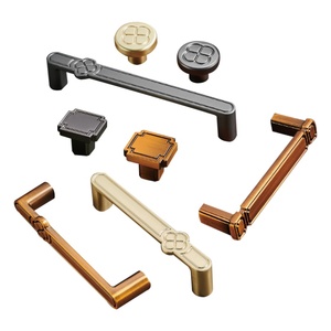 Pomo de Puerta de Gabinete Clásico de Lujo Moderno, de Latón y Aleación de Zinc, Herraje para Muebles de Baño, Hotel, Cocina, Dormitorio y Cómoda - Product Image 5