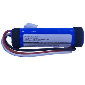 3,7 v 2600mAh Studio 3 Сменный аккумулятор для JBL Harman Kardon PR-633496 противоударный Прочный jblbluetooth Onyx запасной аккумулятор - Product Image 3