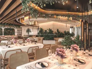 Servizio di personalizzazione Top Bar in marmo Hotel di lusso, tra cui Rendering 3D e guida all'installazione - Product Image 5