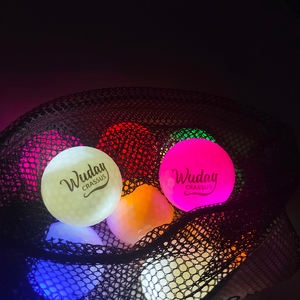 लंबी बैटरी जीवन को हिट करने के बाद गर्म बिक्री कस्टम लोगो चमकदार नेतृत्व वाली गोल्फ बॉल निरंतर प्रकाश - Product Image 2