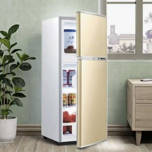 Mini congelador de refrigeración compacto de doble puerta de 78L, <span class=keywords><strong>nevera</strong></span> eléctrica para dormitorio de mantenimiento fresco doméstico de pequeñ<span class=keywords><strong>a</strong></span> capacidad - Product Image 3