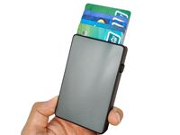 Cartera Delgada con Bloqueo RFID, Estilo Japonés, 3 en 1, Multifuncional, para Tarjetas de Crédito, en Oferta