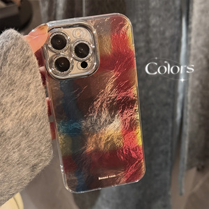 Coque de téléphone à motif damier pour Apple <span class=keywords><strong>iPhone</strong></span> 17 16 Pro Max avec protection d'objectif, style rétro pour <span class=keywords><strong>iPhone</strong></span> 15, 13, 12 - Product Image 3