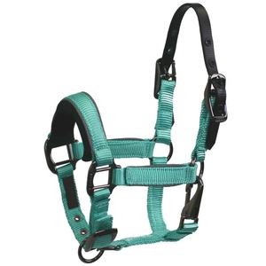 Licol en cuir personnalisé avec cordon, embout de nez rembourré en polaire, tête réglable, collier confortable pour cheval - Product Image 3