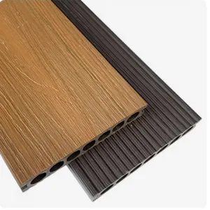 Landscaping New Co-extrusion Flooring Waterproof Wpc Wood Plastic Composite Deck Boards Garden Landscaping Decking For Projects