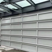 Evler İçin Sessiz Çalışan Tilt-Up Garaj Kapıları 1.2mm Kalınlık Özel Ölçü