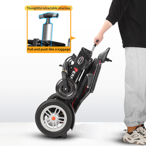 Silla de ruedas eléctrica para discapacitados, silla de ruedas eléctrica ligera con Motor potente de 250W, a la venta - Product Image 3