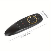 Remote Control Suara Air Mouse G10S Baru 2.4G Nirkabel dengan Giroskop dan Pembelajaran IR untuk H96 X96 X88 HK1 Android Media Player