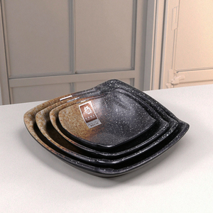 Commercio all'ingrosso di stile Giapponese riutilizzabile di plastica melamina <span class=keywords><strong>piatto</strong></span> di <span class=keywords><strong>antipasto</strong></span> - Product Image 3