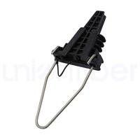 Pince de tension à coin PA25 pour câble à fibres optiques ADSS, ancre de terminaison réglable avec force de traction de 6-7KN